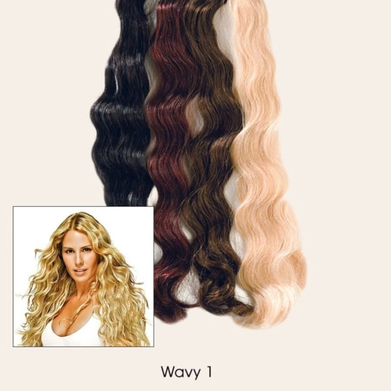 hair strand wavy 1