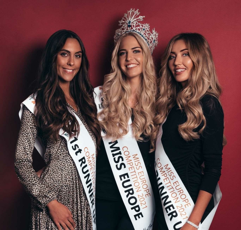 Sponsoring Hairdreams de la finale de Miss Europe 2021 à Vienne